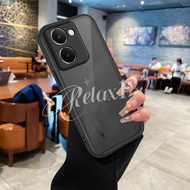 For Realme P3 Ultra 5G 2025 New Luxury Simple Black Matte Clear Lens protection Cover For Realme P3 