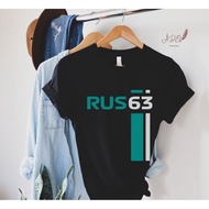 George Russell F1 Mercedes Fan Team Jersey Formula 1 RUS63 Mercedes F1 Gift To Him
