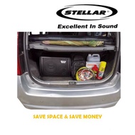 Stellar 10" Rear Bonnet Subwoofer With 200 Watt RMS Amplifier *Built-In Amplifier* Myvi,Viva,Wira,Sa