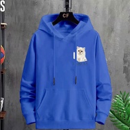 BK-789-LONG LONG-Sleeved Hooded Mat Cute Cartoon Print Available In All Sizes Color To Choose From K