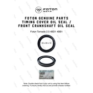 Foton Parts Timing Cover Oil Seal Front Crankshaft Oil Seal: Tornado 2.5 4BD1 4BB1 Engine