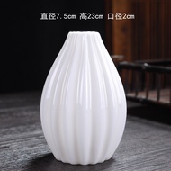 Ceramic Vase Decoration Living Room Green Dill Hydroponic Small Vase Desktop Decoration Small Fresh