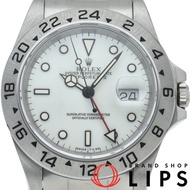 勞力士探險家型 II 氚夜光單扣探險家型 II 16570(X) 附盒保固卡 不鏽鋼男士腕錶 白色拋光 1991年 成色極佳 [二手]