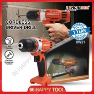 JIONGJIE Cordless Driver Drill XW21 compatible Double Speed Cordless Electric Drill 21V