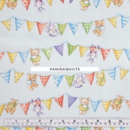 American Cotton Fabric Imported 1 Real Size 1/2 Yard (Code july14)