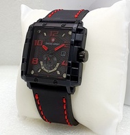 Jam Tangan Man Pria Swiss Army 6393 Tali Kulit Fitur Date Dan Detik Bawah Bonus Box dan Garansi 100%