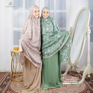 terbaru! mukena almira arrafi mukenah dewasa rukuh rayon premium