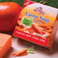 6 PCS K BROTHERS ORIGINAL SABUN CARROT SOAP