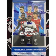 Topps UEFA Chrome 2022 / 23 soccer card box (HOT Product)
