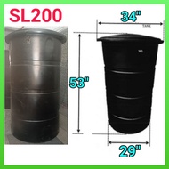 Poly Tangki Kurus Tinggi 200gallon(SL200) BNH