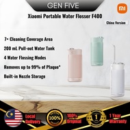 Xiaomi Mijia Portable Water Flosser F400 7× Cleaning Coverage Area | Removes up to 99% of Plaque* Ch