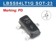 20pcs/100pcs LBSS84LT1G BSS84 Marking PD SOT-23 -50V/-130mA P-channel MOSFET New Original