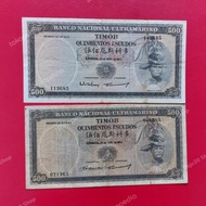 Uang Kuno Indonesia 500 escudos Timor timur timor leste 1967
