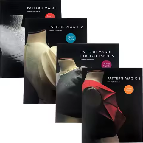 Pattern Magic Full Set 4 Books Tomoko Nakamichi English Version Fashion Sewing Pattern Making Dressm