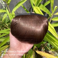 Sirkam Sanggul Bianca Alat Bantu Sasak Aksesoris Rambut Palsu Hairdo Semanggi Sanggul Konde Modern M