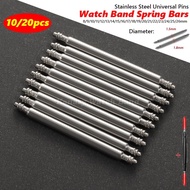 10/20pcs Watch Band Spring Bar Diameter 1.5mm 1.8mm Stainless Steel Universal Strap Link Pins Access