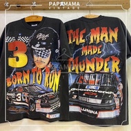 [ NASCAR ] Born to Run No3 Bio washed เสื้อรถแข่ง แนสคาร์ วินเทจ men tshirt vintage shirt