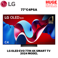 LG OLED evo 77in 4K Smart TV OLED77C4PSA
