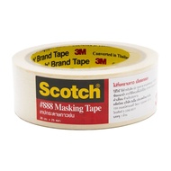 3M SCOTCH #888 เทปกระดาษกาวย่น 3 ขนาด แกน 3 นิ้ว