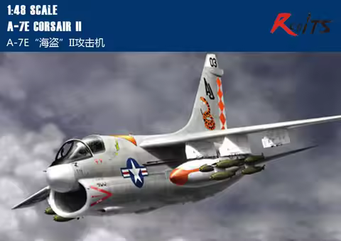 Hobby Boss 1/48 80345 A-7E Corsair Model Kit hobbyboss