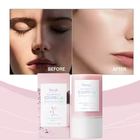 Centella Asiatica Clay Cleansing Stick Mask Deep Moisturizing Soothing Skin Moisture Replenishment F