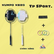 Genuine Kumpoo K520 Pro badminton racket, super light and powerful, pre-strung 11kg