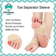 NTS Bunion Toe Separator For Little Toe Corrector Gel Pad Bunion Cushion Sleeve