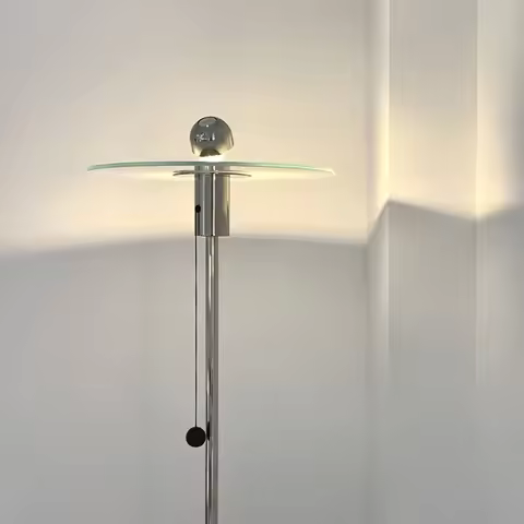 Italian Floor Lamp Italian Designer Simple Floor Lamp Modern Silver Standing Lamp For Living Room Be