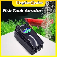 Fish Tank Oxygen Air Pump Fish Aquarium Air Compressor Adjustable Air Flow Oxygen Pump For Fish