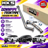 HKS DOWNPIPE FRONTPIPE HKS INNOVA REBORN FORTUNER VRZ TRD GR 1GD 2GD