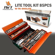 IWT Tool Box 85 Pcs Socket Wrench Set Automotive Work Tool Set Workshop Tools 85 Pcs