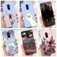 For Samsung Galaxy J8 2018 SM-J810F Casing Fashion Pattern Shockproof Silicone Soft Cover For Samsung J8 2018 J810 Bumper