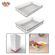 [Figatia] Pizza Dough Proofing Box Large Capacity Fruit Storage Case 16 x 12 inch Stackable Dough St
