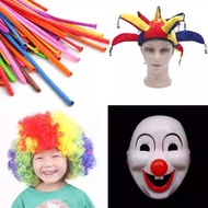 Clown Dress Up Clown Nose Red Nose Clown Bag Clown Glasses Clown Hat Mask Clown Wig Shoes