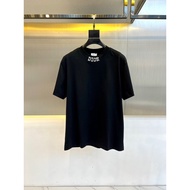 2026DIOR Baju-T Uniseks Bercetak, Baju-T Lengan Pendek, Baju-T untuk pasangan, bergaya dan popular d