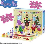 A1878 - 美國直送  Peppa Pig Family 聖誕倒數日曆 Advent Calendar 2021