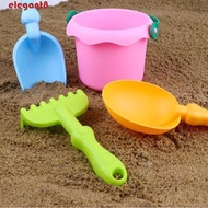 ELEGANT 1 Set Beach Bucket Toys, ABS Portable Beach Sand Play Toys, Sand Bucket Pit Tool Bucket Shov