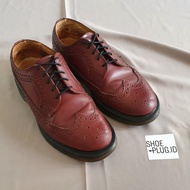 dr martens red cherry shoes original / boots