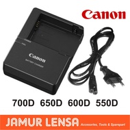 Charger Canon EOS 700D 650D 600D 550D Rebel T2i T3i T4i T5i Kiss X5 X4 X6i X7i LC E8 Carger Carjer C