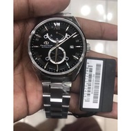 [Original] Orient Star RE-HK0003B00B Elegant Stainless Steel Black Analog Watch