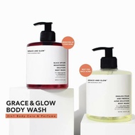 grace and glow body wash and shampoo share in jar 20ml