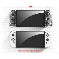 New Nin Tendo Switch Lite /Switch/OLED Transparent Wake up Right&Left Wireless Controller Joypad Joy