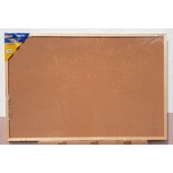 Cork Board / bulletin board / notice board  with wood frame 60 cm x 90 cm