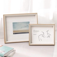 4R 5R 6R 8R A4 European Style Minimalist Plastic Photo Frame Tabletop and Wall Decoration