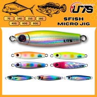 UTS SFISH Micro Jig/Slow Jig /Light Jig /Unifish Jig/Jig Ebek Kerapu Jenahak Killer (7G/14G/21G/28G/