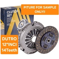 (AISIN JAPAN)HINO DUTRO (SIZE:12"INCI,14Teeth),CLUTCH KIT SET