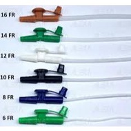 HOSPITECH SUCTION CATHETER SIZE 8FR/10FR/12FR/14FR 1TUBE/PKT