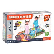 兒童腳踏琴恐龍主題恐龍叫聲遊戲毯早教益智布類玩具體育運動跳躍