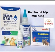 AZISOL bột pha uống dùng cho chó mèo nhiễm khu.ẩn đường hô hấp