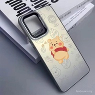 Cute Bear Cartoon Pattern Premium Trendy Shock-resistant Phone Case Suitable for Samsung S25PLUS/A05